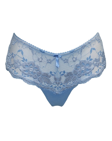 Pour Moi Amour Shorts Powder Blue/Ivory