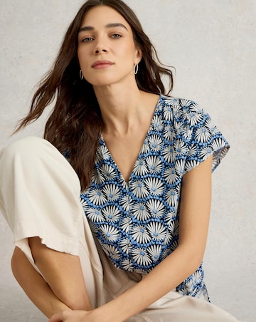 White Stuff Rae Organic Top
