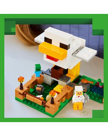 LEGO Minecraft Chicken Farm