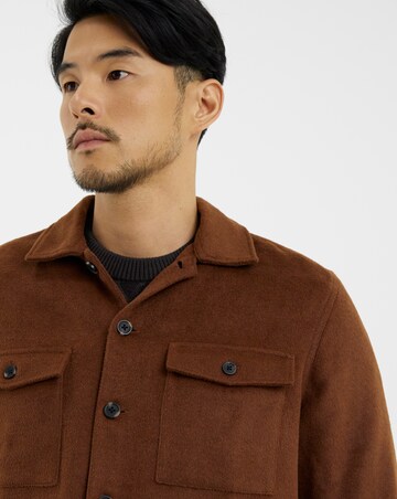 Brushed Heavy Weight Overshirt Regular