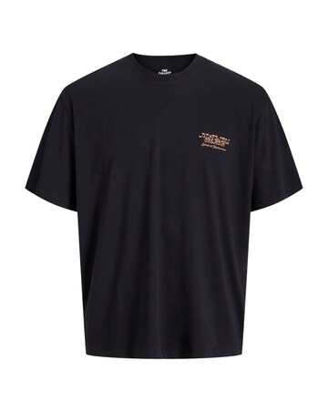 Jack & Jones Botaniq Back Graphic T-Shirt - Black