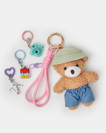 Accessorize Travel Teddy Bag Charm