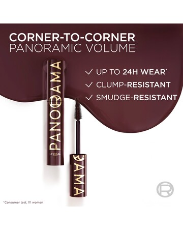 LOreal Paris Volume Million Lashes Panorama Chromatic Mascara Bordeaux Cashmere