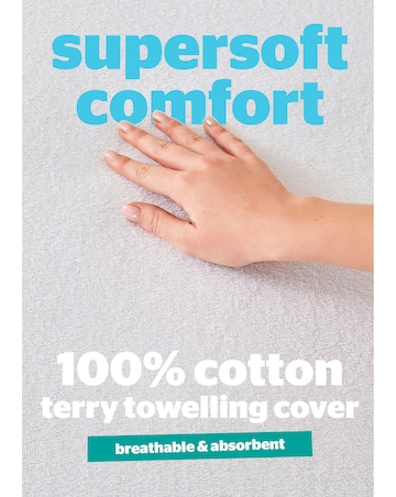 Silentnight Terry Towelling Waterproof Mattress Protector