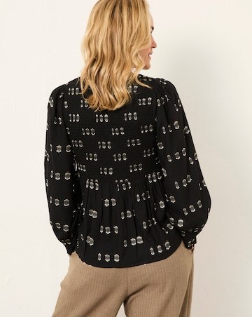 Fatface Kiki Metallic Blouse