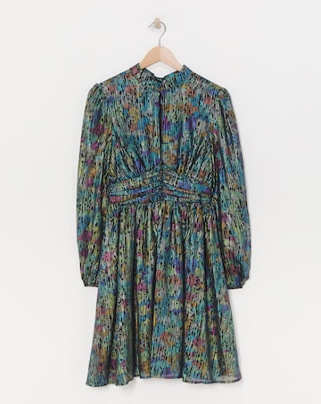 Lovedrobe Black Metallic Mini Dress