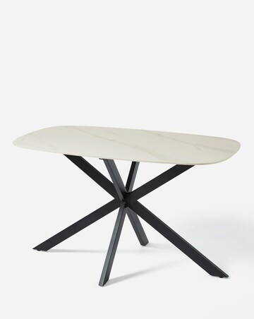 Brock Dining Table with 4 Camille Chairs