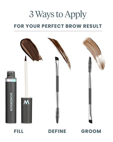 WONDERSKIN Dream Brow Gel Serum- Black