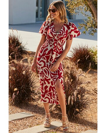 Sosandar Stretch Woven Dress