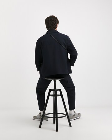 Tailored Button Harrington Shacket