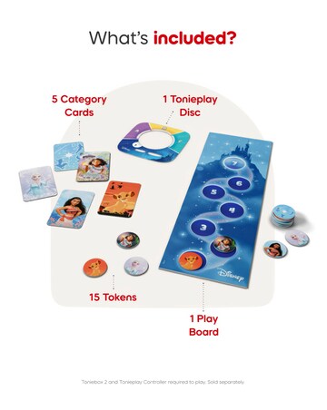 Tonies Tonieplay Disney Quiz Kingdom Game Disc