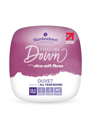 Slumberdown Feels Like Down 13.5 Tog Duvet