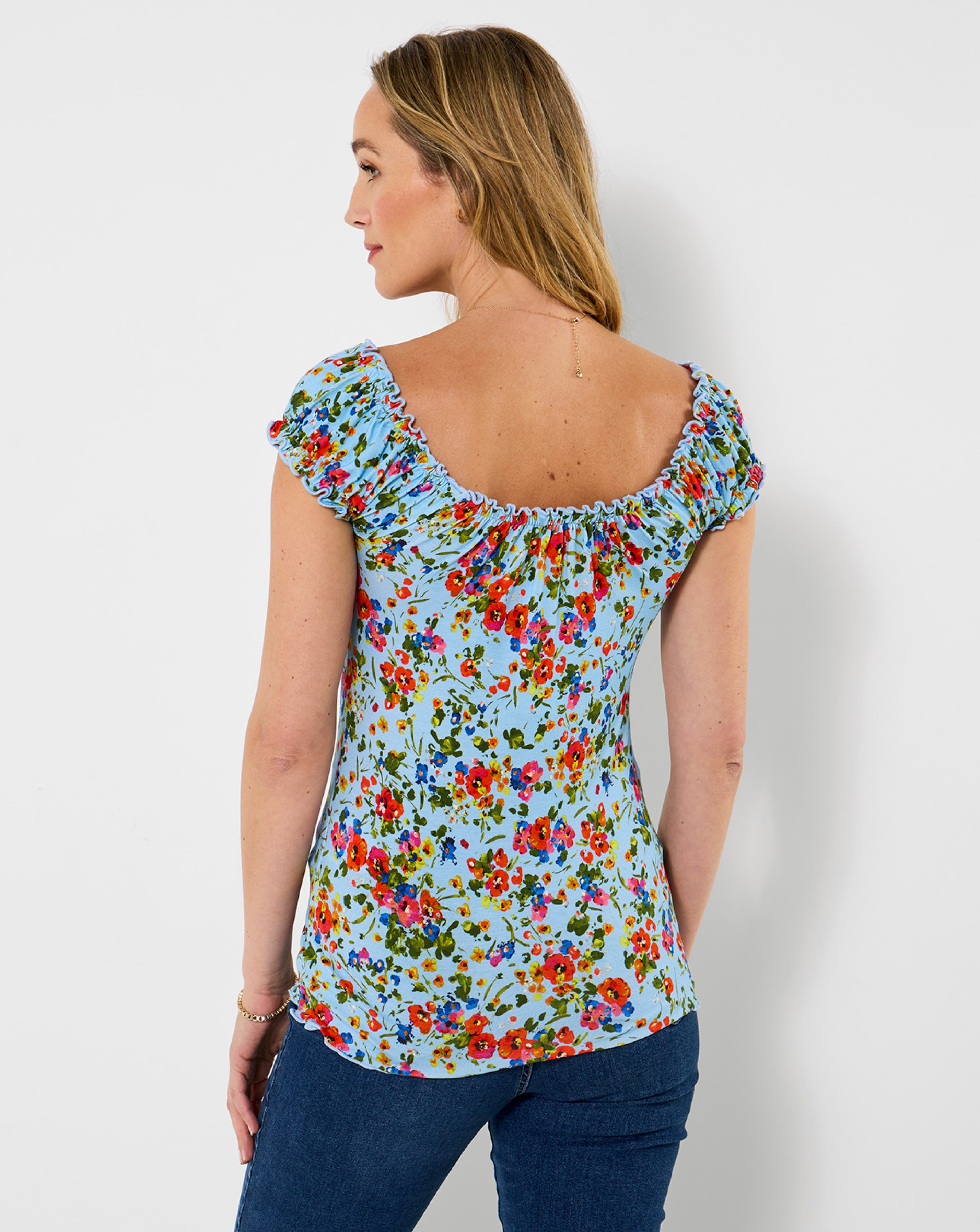 Joe Browns Ditsy Dream Printed Boho Top | Ambrose Wilson
