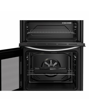 Indesit IDE6VMW 60cm Electric Double Cooker with Ceramic Hob - White Install