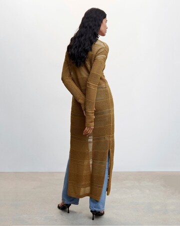 Mango Side Slit Cardigan