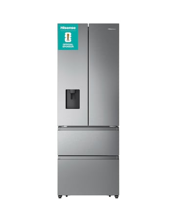 Hisense RF632N4WIE Fridge Freezer - Stainless Steel E Rated