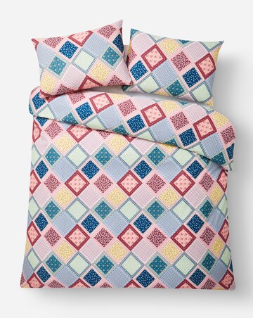 Julipa Natalie Patchwork Cotton Blend Duvet Set