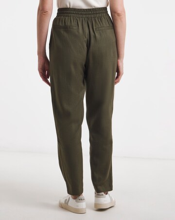 Linen Mix Tapered Trouser