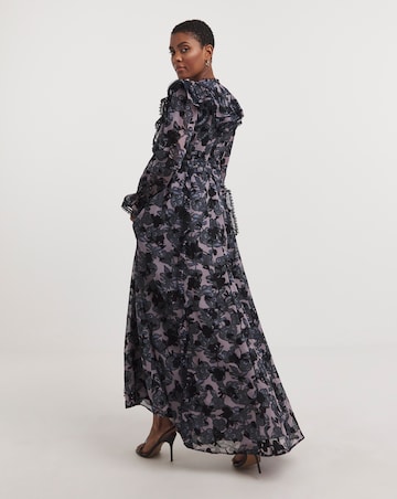 Ted Baker Alexieh Ruffle Floral Maxi Dress