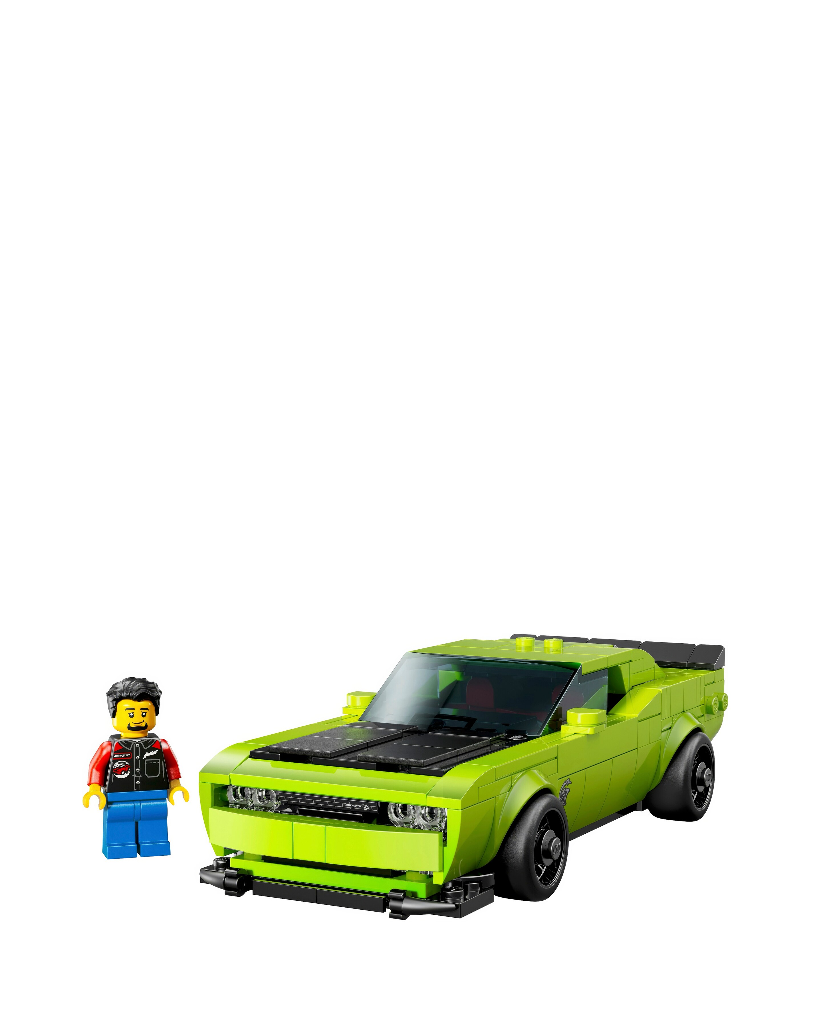 LEGO Speed Champions Dodge Challenger SRT Hellcat Sports Car Toy