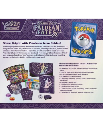 Pokemon TCG: Scarlet & Violet 4.5 Paldean Fates ETB