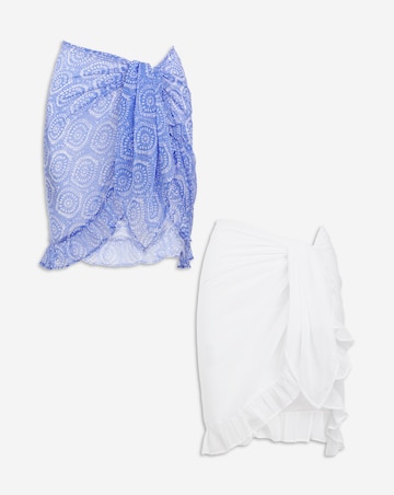 2 Pack Value Beach Sarongs