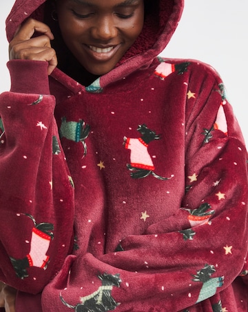 Pretty Secrets Scotty Dog Hooded Lounge Dress