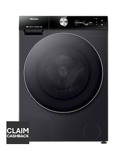 Hisense 7 Series WF7S1247BB AI Wifi-enabled 12kg 1400 spin Washing Machine Black