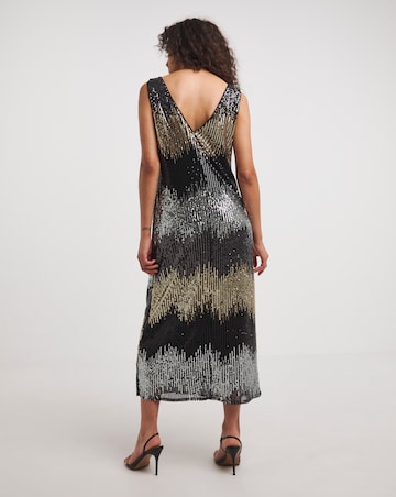 Sequin Slip Dress