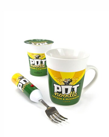 Pot Noodle Chicken & Mushrom Mug and Spin Fork Gift Set