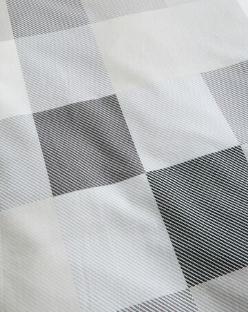 Darcy Check Cotton Blend Duvet Set