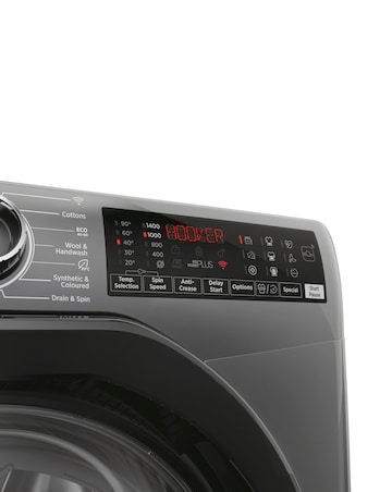 Hoover H-WASH 350 H3WPS4116TAMBR80, 11kg, Washing Machine - Graphite