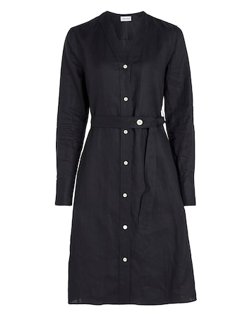 Calvin Klein Linen Midi Dress