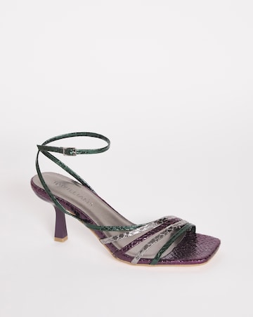 Strappy Crossover Sandal - Wide Fit (E)