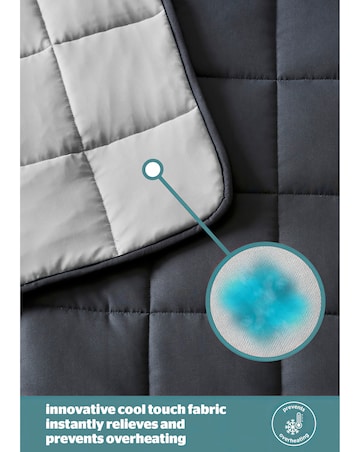 Silentnight Restore Cooling Weighted Blanket 6.8kgs