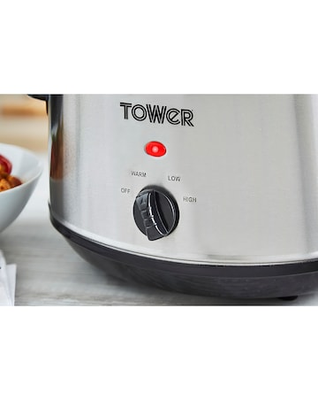 Tower 1.6L Soup Maker + 3.5L S/S Slow Cooker
