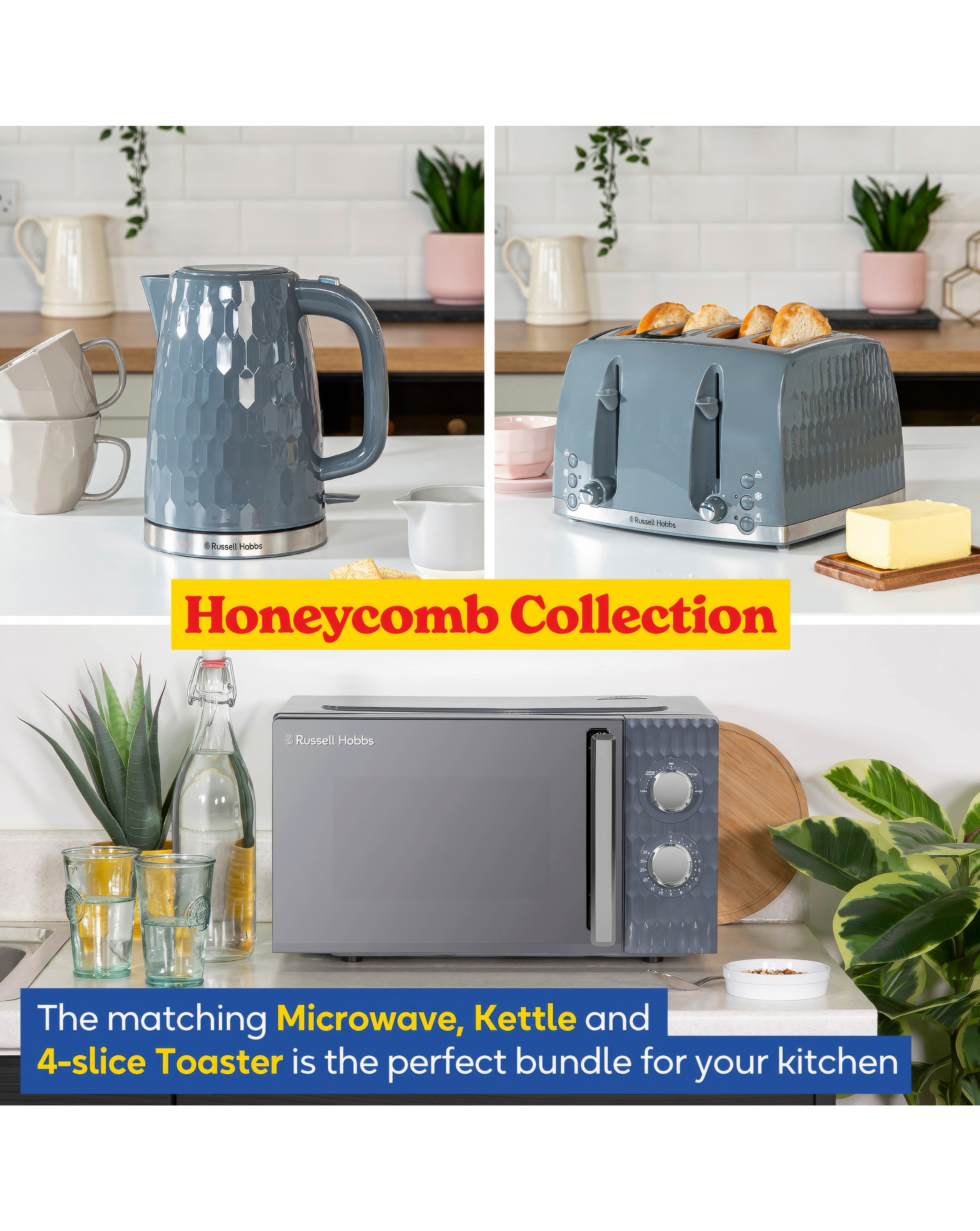 hobbs honeycomb kettle russell hobbs glass kettle and toaster set