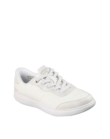 Skechers White Skip Cute Slip-In Trainers - Standard Fit (D)