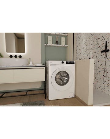 Candy Quick Pro GD 498-80 9kg Washing Machine - 1400 rpm - White + Installation