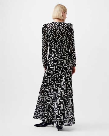 French Connection Diandrea Satin Burnout Dress