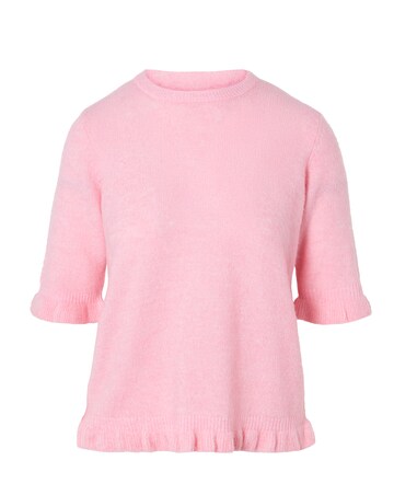 Frill Knit Short Sleeve Jumper