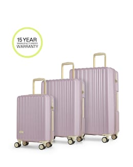 Rock Primrose 3pc Suitcase Set