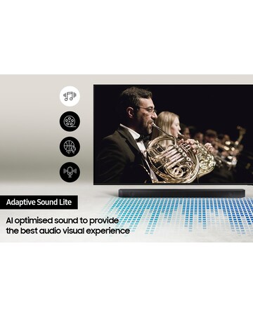 Samsung HW-B530/XU 2.1ch 360W Soundbar with Wireless Subwoofer