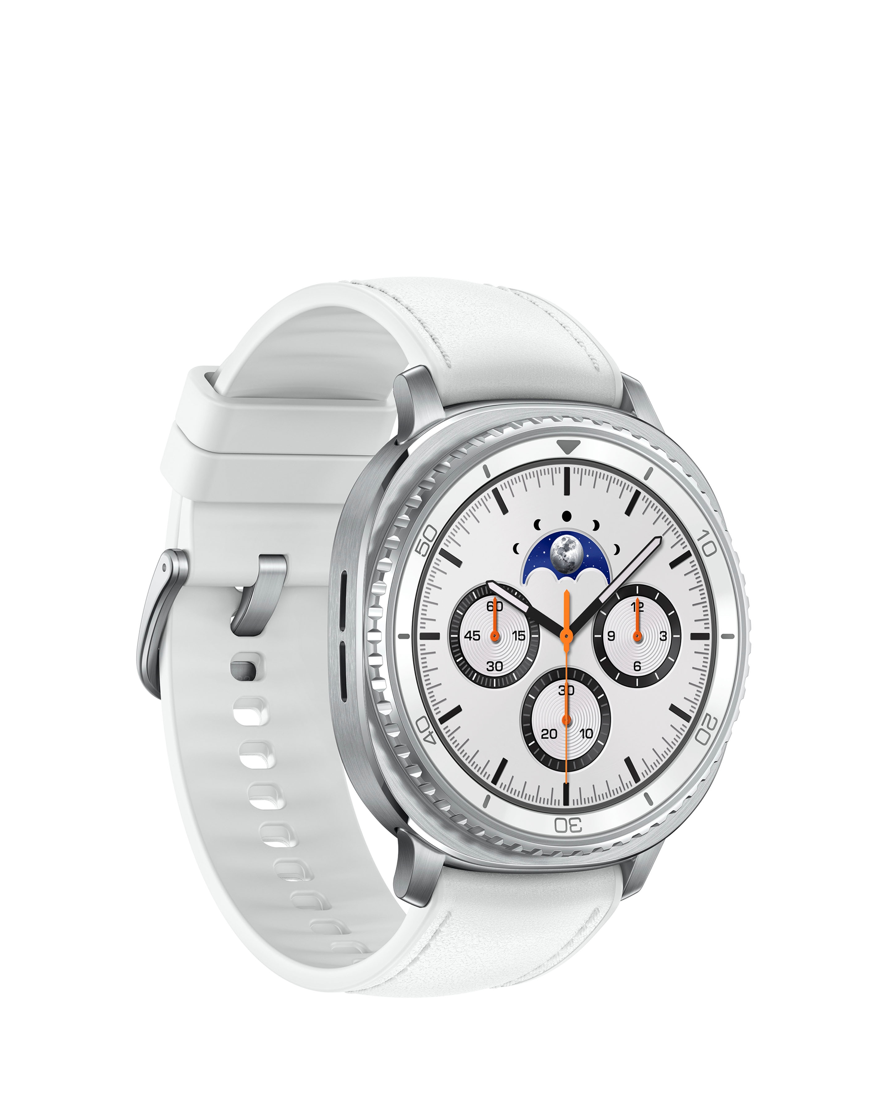 w*o様 ホワイトハンドル Samsung Galaxy Watch8 Classic 47mm LTE - White | Ambrose Wilson