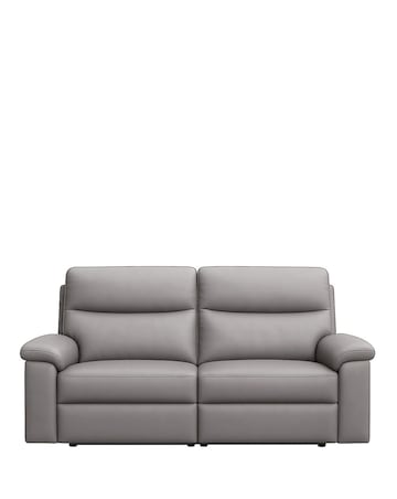 Aspire Corvan Leather Recliner 3 Seater