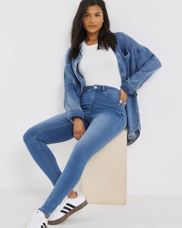 Simply Be High Waist Super Stretch Skinny