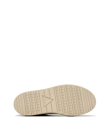 Clarks Polden Lace Leather Shoe - Navy