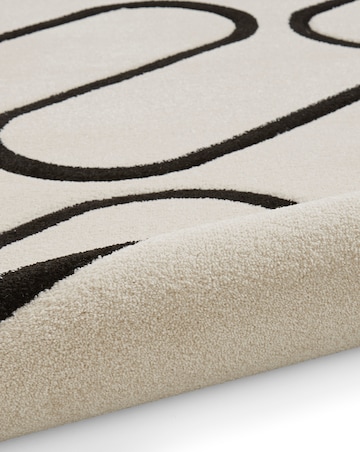Catherine Lansfield Linear Curve Geometric Rug