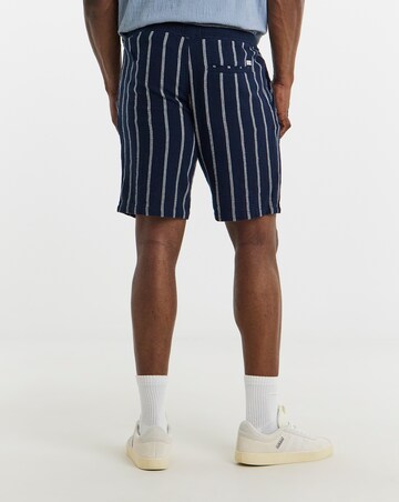 Jack & Jones Coba Stripe Short - Navy