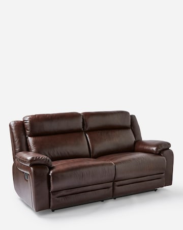 Croft Leather Recliner 3 Seater Sofa